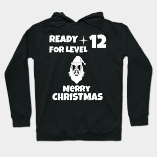 Quarantined Christmas level 12 White Hoodie